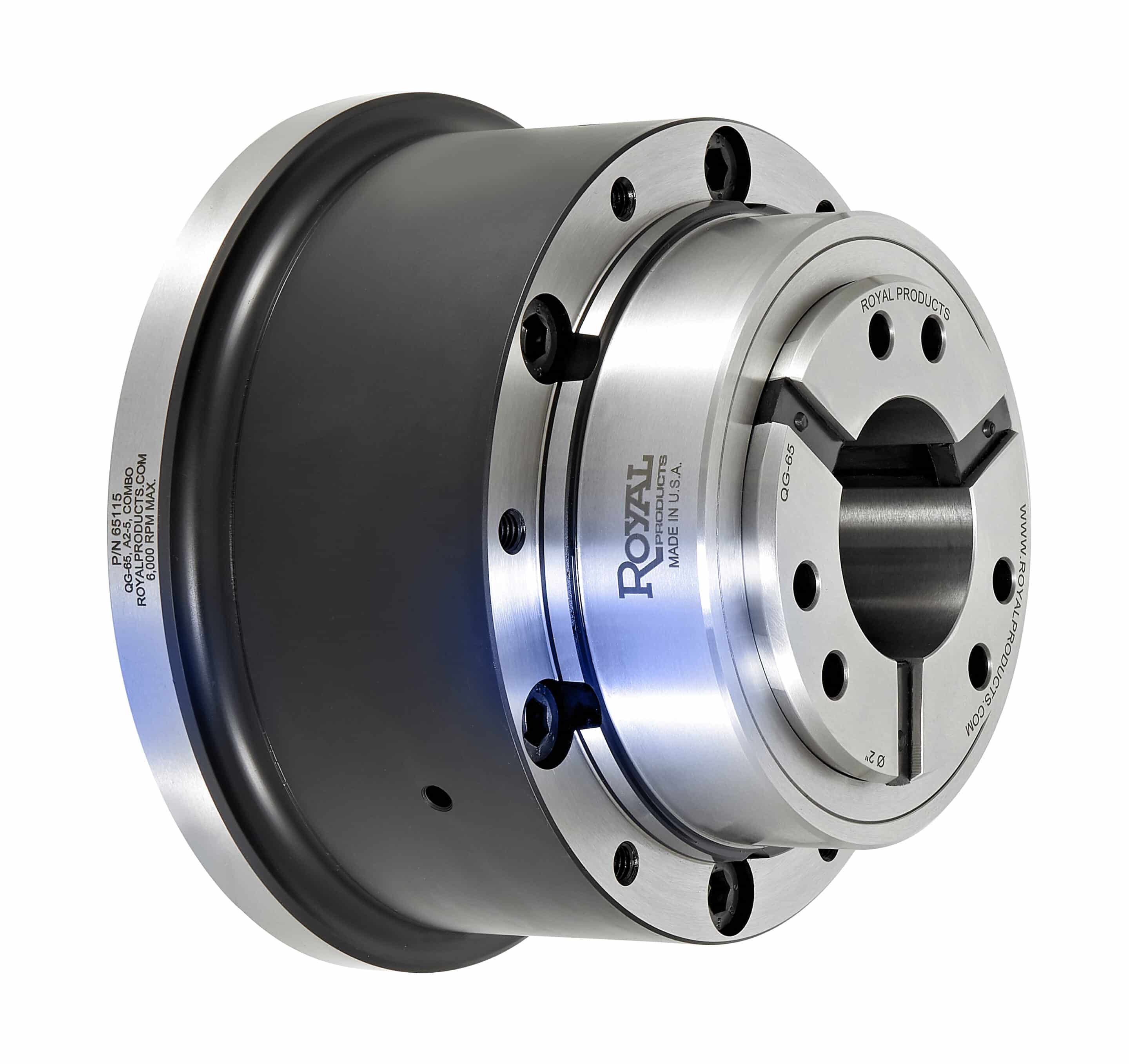 Royal QG Combo Chuck - 110 mm - QG-52 - Ultra-Compact - Image 4