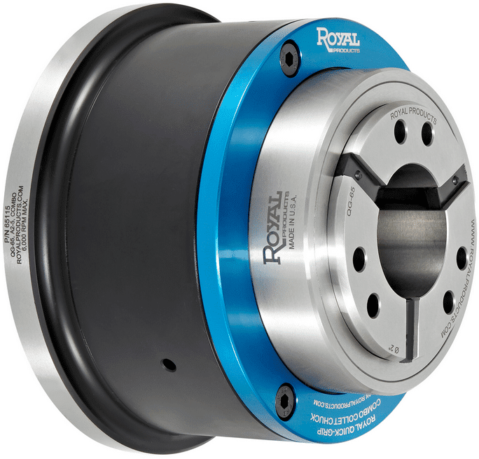 Royal QG Combo Chuck - 110 mm - QG-52 - Ultra-Compact