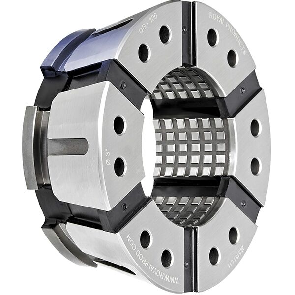 Royal QG-100 Round Serrated Collet (Metric) — 44mm
